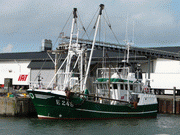 Rybářské lodě z přístavu Esbjerg