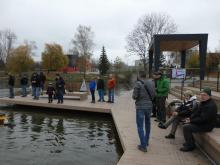 Odvážlivci si i sedli.