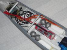 Royal Oak po výměně akumulátoru za menší