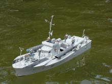 Dada provětral torpédový člun.