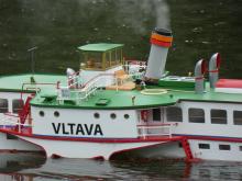 Vltava - detail kolesnice
