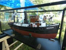 Parník Woltman v přepravní bedně