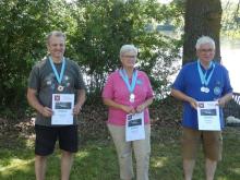 F2B: 3. Václav Šebek a manželé Merglovi