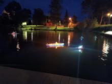 Pohled na celý rybník (foto: Eliška Hrůzová)