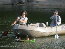 Parní Borkum Oty Křena měl nesnáze.