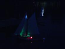 Plachetnice Iona během nořních jízd