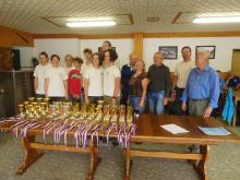 Josef Mrákota vyfotil členy pořádajícího KLoM Admiral Jablonec nad Nisou.