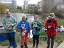 Dekorování vítězů z DDM Stodůlky