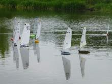 Plachetnice Footy na vodě