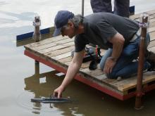 Jaroslav Jína s ponorkou pro F4C X24