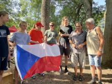 Česká výprava s maďarským modelářem mluvícím slovensky