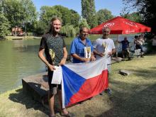 F4-B zleva: 3. David Heinl, 1. Stanislav Jakeš a 2. Ferenc Hüvös