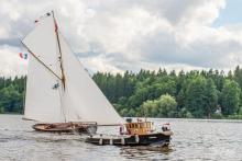 Parník Ludmila a za ní Dorian Gray Milana Dvořáka