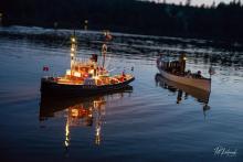 Osvětlený Hermes a Seekadett III