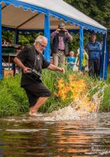 Hořící Zelený Raul a snaha o uhašení