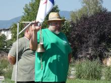 Hlavní pořadatel a rozhodčí Jiří Vlach