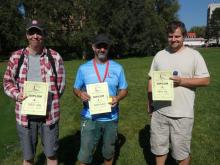 Makety: 2. Robert, 1. Bohouš a 3. Svenny