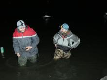 ... dva modeláři se v ní brodili.