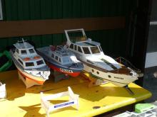 Žákovské modely před jízdou 