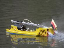 Zadokolesový parník Ruprecht I Jiřího Voráčka skončil poslední.