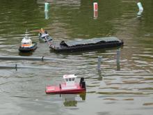 Trať i vanu přivezl Vojta Kuchta.