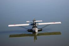 Létající člun Petra Hudáka