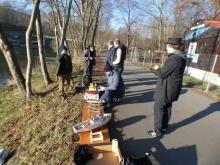 Lodní modeláři na břehu Radbuzy