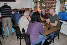 Manželé Ivančovi přišli gratulovat za Maják Borovany.