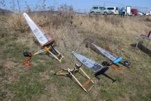 Plachetnice RG-65 na souši