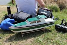 Jeden ze soutěžních strojů