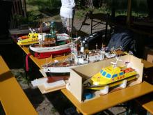 Na Gradu byly k vidění nejrůznější lodní modely.