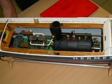 Hermes - pohled do podpalubí