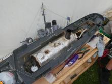 K110 - pohled do podpalubí