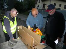 Přeříz během opravy