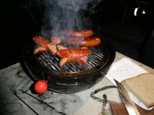 Zato na grilu bylo plno.