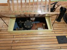 Raven - pohled do podpalubí