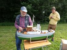 Stanislav Jedlička se s parníkem ukázal po delším čase.