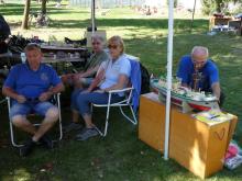 Členové KLoM Brandýs nad Labem a Jaroslav Jína