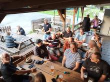 Páteční posezení v kiosku