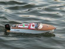 Blížící se Vánoce naznačoval tento model.