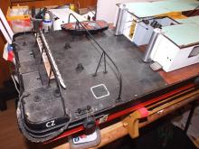 Paluba sedí skvěle. Nové žebro palubě nevadí.