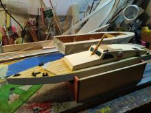 Hotový Delfín v dílně