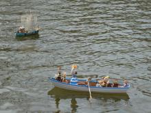 Zatímco Norden Adama Kubce srší patinou, veslice Jana Lhoty by mohla na přehlídku.