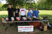 Ledeničtí junioři s modely F4A