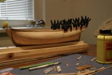 Plaňkování druhé vrstvy - 1