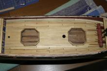 Plaňkování paluby