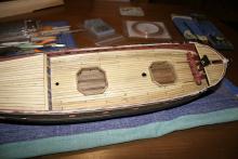 Plaňkování paluby